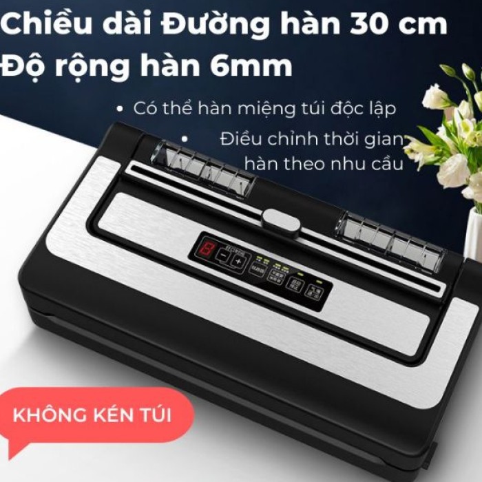 Máy hút chân không PW300A - Không kén túi, hút kiệt, 2 motor mạnh mẽ, tích hợp cắt túi tiện lợi