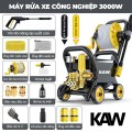 Máy Rửa Xe Công Nghiệp KAW 3000W - Xịt Rửa Ô Tô, Xe Máy, Tầm Phun Xa 10M, Bảo Hành 24 Tháng