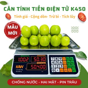 Cân Điện Từ KAW K450 - Giải Pháp Cân Đo Chính Xác, Tiện Lợi Cho Mọi Gia Đình Và Cửa Hàng