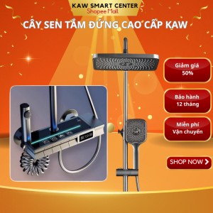 Cây Sen Tắm Đứng KAW– Đèn LED Đổi Màu, Thiết Kế Hiện Đại