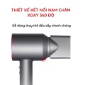 Máy Sấy Tóc ION ÂM KAW không cánh quạt 2 chiều nóng lạnh 3 tốc độ sấy, Công suất mạnh, nhanh khô, tạo kiểu