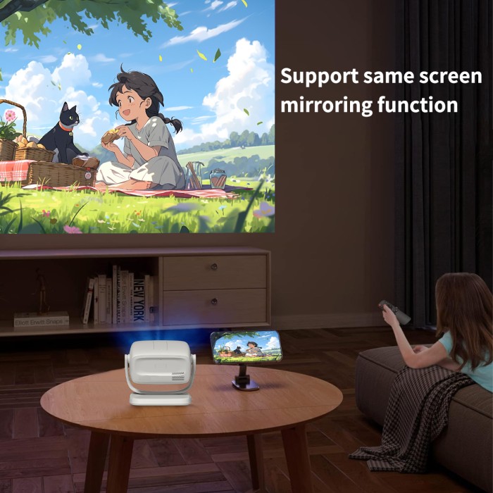 Máy Chiếu Mini Flip – Nhỏ Gọn, Tiện Lợi, Độ Phân Giải Full HD