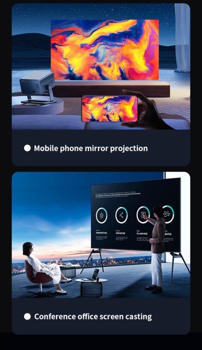Máy chiếu 4K KAW C8pro - Trải Nghiệm Rạp Chiếu Phim Tại Nhà