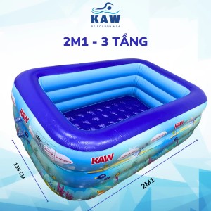 Bể Bơi Phao 210CM Kaw Đa Năng - Sự Lựa Chọn An Toàn Và Tiện Lợi Cho Gia Đình