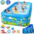 Bể Bơi Phao 180CM KAW Cho Bé – An Toàn, Bền Đẹp, Dễ Dàng Sử Dụng Tại Nhà