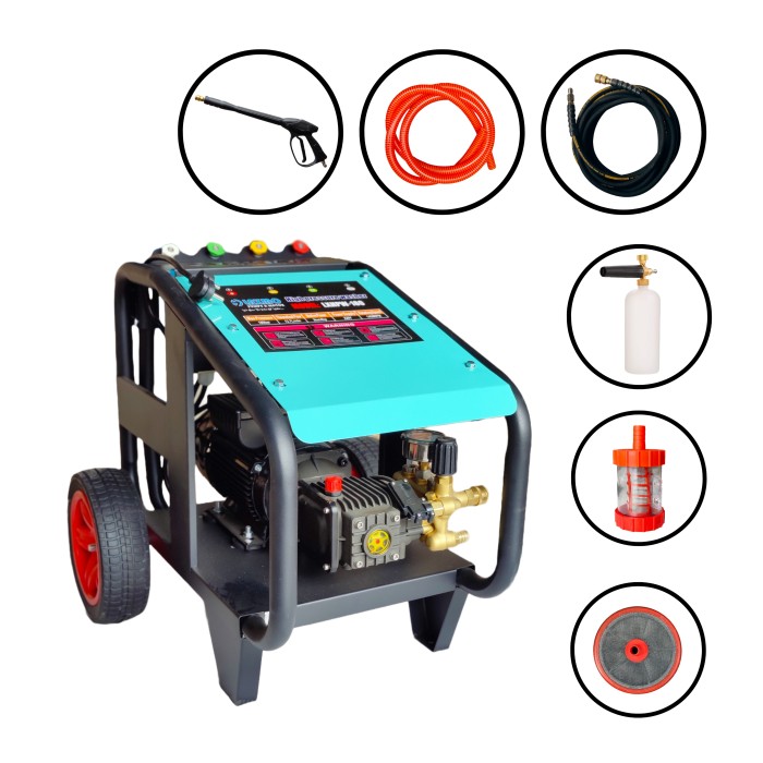 Máy Rửa Xe Cao Áp 180bar – Giải Pháp Làm Sạch Hiệu Quả Cho Mọi Nhu Cầu