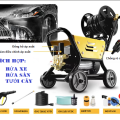 Máy rửa xe KAW HM03, Công xuất 3300W, Xịt rửa cực nhanh, tiết kiệm thời gian