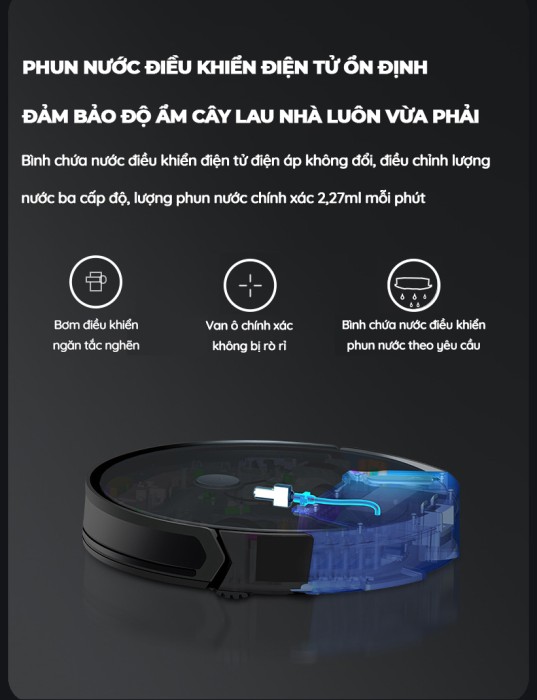 Robot Hút Bụi KAW 281L Chính Hãng - Sạch Sàn Nhà Tự Động, Tiết Kiệm Thời Gian