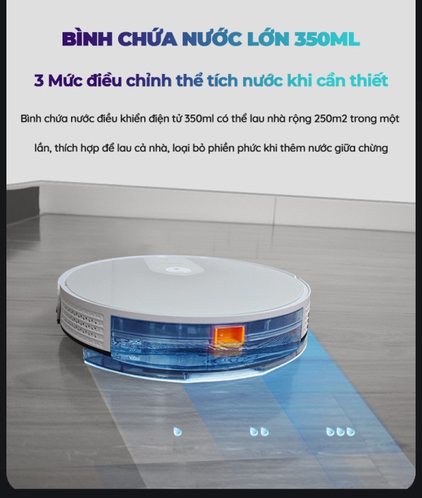 Robot Hút Bụi KAW 281L Chính Hãng - Sạch Sàn Nhà Tự Động, Tiết Kiệm Thời Gian