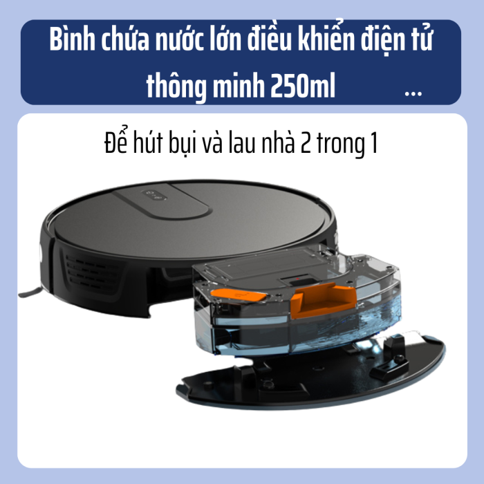 Robot Hút Bụi Lau Nhà KAW Chính Hãng - Sạch Sàn Nhà Toàn Diện, Tiết Kiệm Thời Gian