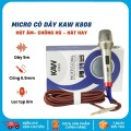 Micro Karaoke KAW K808, Lọc Tiếng Ồn, Giọng Hát Rõ Ràng, Karaoke Tuyệt Đỉnh