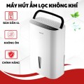 Máy Hút Ẩm KAW 4L, Máy hút ẩm gia đình dung tích lớn, Công nghệ Nhật Bản